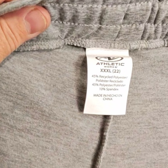 Athletic Works Heather Gray Joggers - Picture 6 of 10